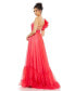 ფოტო #3 პროდუქტის Women's Ieena Ruffled One Shoulder Tiered Gown