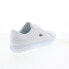 Фото #15 товара Lacoste Powercourt 222 5 7-44SMA009621G Mens White Lifestyle Sneakers Shoes