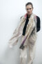Фото #1 товара Шейный платок с принтом ZARA