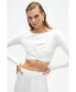 ფოტო #2 პროდუქტის Women's Crop Top with Knot