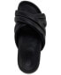 Фото #8 товара Women's Indra Criss Cross Strap Foot Bed Slide Sandals, Created for Macy's