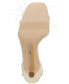 Фото #5 товара Women's Pammie Ankle-Tie Flower Kitten Heels