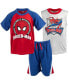 Фото #1 товара Boys Spider-Man T-Shirt Tank Top and Shorts 3 Piece Outfit Set Toddler to Big Kid