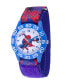 Фото #1 товара Часы и аксессуары ewatchfactory marvel Spider-Man для мальчиков, синие наручные подсказки из пластика