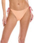 Фото #1 товара Купальник женский PQ Swim Tie Full Bikini Bottom, оранжевый