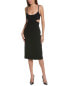 Фото #1 товара Michael Kors Collection Cutout Wool-Blend Sheath Dress Women's