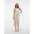 Фото #1 товара Платье длинное без рукавов Vero Moda Maya для телесных оттенков