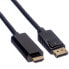 Фото #7 товара ROLINE DisplayPort Cable - DP - UHDTV - M/M - 2 m - 2 m - DisplayPort - Male - Male - Straight - Straight