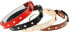 Фото #1 товара Ошейник кожаный с шипами Dino для собак, 20мм/47см, красный