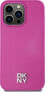 Фото #1 товара DKNY DKNY DKHMP15SPSHRPSP iPhone 15 / 14 / 13 6.1" różowy/pink hardcase Leather Pattern Metal Logo MagSafe