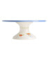 Tierra 12" Hand-Painted Cake Stand