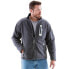 Men's Warm Fleece Lined Extreme Sweater Jacket with Reflective Piping