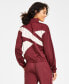 ფოტო #2 პროდუქტის Women's Logo Tricot Long-Sleeve Track Jacket, A Macy's Exclusive