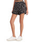 Women's Floral-Print Ruffled-Hem Mini Skort