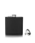 Фото #2 товара Flask Matte Black Flask, 6 Oz