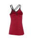 Фото #2 товара Women's Scarlet San Francisco 49ers Go For It Strappy Crossback Tank Top