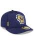 ფოტო #4 პროდუქტის Men's Navy Milwaukee Brewers 2024 Clubhouse Low Profile 59FIFTY Fitted Hat