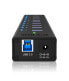 Фото #7 товара Жесткий диск ICY BOX IB-AC6110 - USB 3.2 Gen 1 (3.1 Gen 1) Type-B - USB 3.2 Gen 1 (3.1 Gen 1) Type-A - 5000 Mbit/s - Черный - Алюминий - Китай