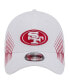 Men's White San Francisco 49ers Active 39Thirty Flex Hat Белый, M/L - фото #3