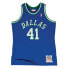 MITCHELL & NESS NBA AUTHENTIC ROAD JERSEY DALLAS MAVERICKS 98 DIRK NOWITZKI