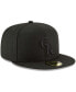 Фото #3 товара Men's Black Colorado Rockies Primary Logo Basic 59FIFTY Fitted Hat