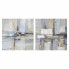 Фото #1 товара Картина DKD Home Decor Абстракция 100 x 3 x 100 cm город (2 штук)