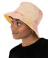 Фото #1 товара Jenni Reversible Terry Cloth Tie Dye Bucket Hat Pink One Size