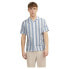 Фото #1 товара Рубашка Jack & Jones Summer Stripe Resort с коротким рукавом