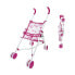 Фото #1 товара Коляска для кукол Reig Складной Розовый 25,5 x 41,5 x 55,5 cm
