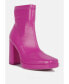 Фото #2 товара tintin square toe ankle heeled boots