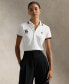 Фото #1 товара Women's LA28 Olympic Mesh Polo Shirt