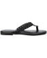 ფოტო #2 პროდუქტის Women's Tuscany Coletta Square Toe Thong Sandals