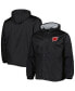 Фото #2 товара Men's Black Wisconsin Badgers Legacy Full-Zip Hoodie Jacket