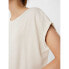 Фото #5 товара VERO MODA Lava Plain Lurex Strip short sleeve T-shirt