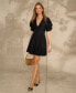 Фото #7 товара Платье мини с объемными рукавами 1.State 1.STATE для женщин