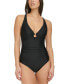 Фото #1 товара Women's O-Ring One-Piece Swimsuit