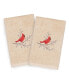 Фото #2 товара Christmas Cardinal 100% Turkish Cotton 2-Pc. Hand Towel Set