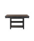 Фото #1 товара Transitional Style Counter Height Table with Storage