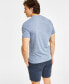 ფოტო #2 პროდუქტის Men's Regular-Fit Jersey Slub T-Shirt, Created for Macy's