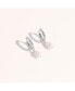 ფოტო #2 პროდუქტის Lou Silver Earrings For Women