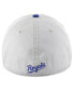 Фото #3 товара Men's Gray/Royal Kansas City Royals Sure Shot Classic Franchise Fitted Hat