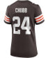 Фото #3 товара Women's Nick Chubb Brown Cleveland Browns Game Jersey