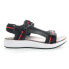 Фото #1 товара Propet Eli Strap River Mens Black Casual Sandals MSV031NBRD