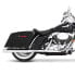 RINEHART 4.5´´ Harley Davidson FLHR 1750 Road King 107 Ref:500-0110C not homologated slip on muffler Серебристый, Not Homologated - фото #2