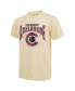 Фото #3 товара Threads Men's Nathan MacKinnon Cream Colorado Avalanche Dynasty Name Number Tri-Blend T-Shirt