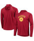 Фото #1 товара Men's Burgundy Washington Football Team Raglan Long Sleeve Hoodie T-shirt