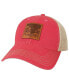 Фото #1 товара Men's Pink Florida State Seminoles Beach Club Palms Trucker Snapback Adjustable Hat