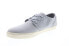 Фото #4 товара Toms Carlo 10015620 Mens Gray Canvas Lace Up Lifestyle Sneakers Shoes 7