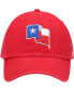 Men's '47 Red Texas Rangers Clean Up Team Adjustable Hat