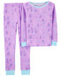 Фото #1 товара Kid 2-Piece Disney Frozen 2 100% Snug Fit Cotton Pajamas 8